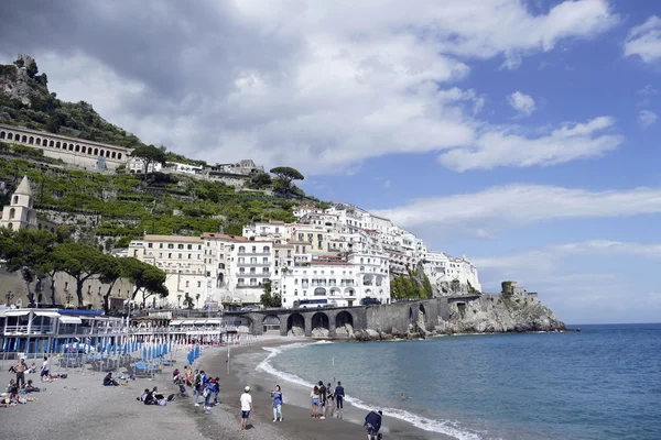 Vista de Amalfi, Itália — Fotografia de Stock