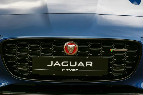 Сан Паулу Бразилия Ноября 2020 Купе Jaguar Type Вид Спереди — стоковое фото