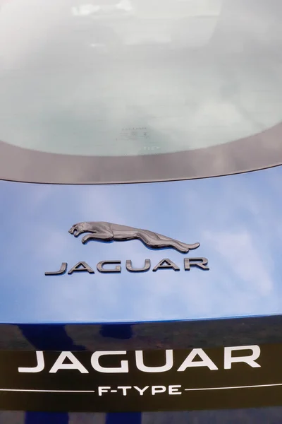 Sao Paulo Brasilien 2020 Jaguar Type Coupé Rückansicht Zweisitziger Sportwagen — Stockfoto