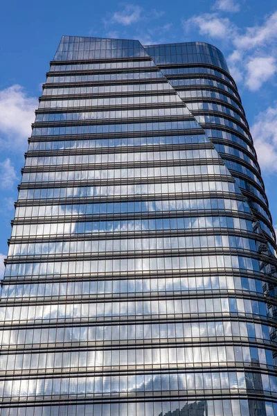 Sao Paulo Brasil Mayo 2021 Fachada Cristal Edificio Oficinas Corporativas — Foto de Stock