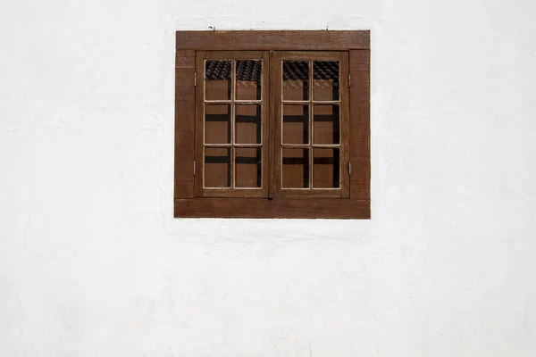 Window Facade House Santana Parnaiba Historic City Colonial Period Brazil — Stock Photo, Image