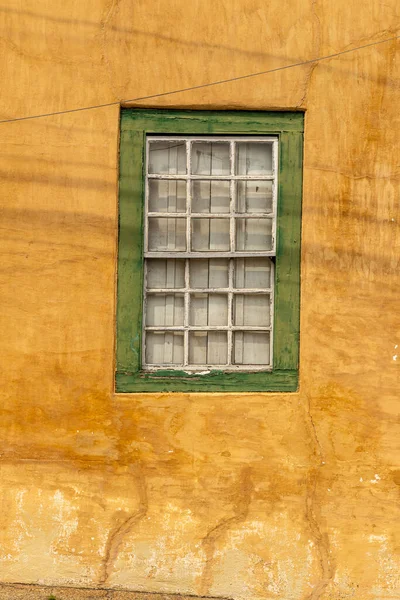 Fenster Hausfassade Santana Parnaiba Einer Historischen Stadt Aus Der Kolonialzeit — Stockfoto