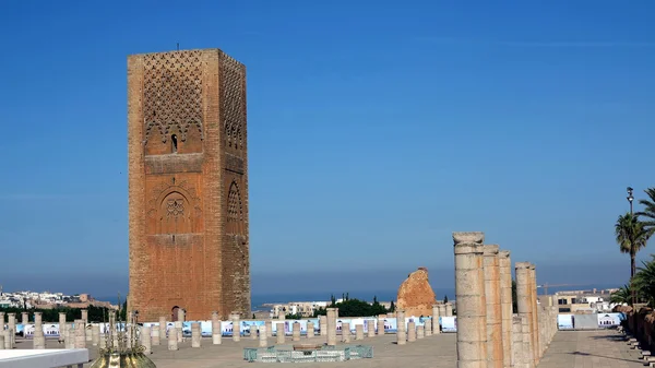 Hassan torony, Rabat, Marokkó — Stock Fotó