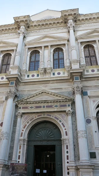 Fachada Del Edificio Histórico Venecia Italia — Foto de Stock