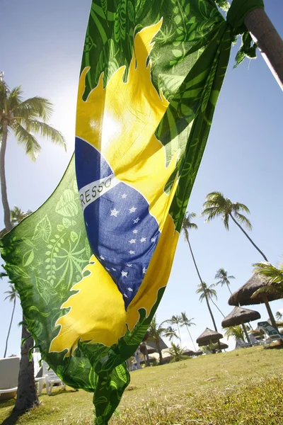 Bandera de Brasil — Foto de Stock