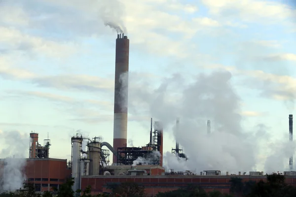 Contaminación industrial — Foto de Stock