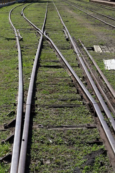 鉄道トラック — ストック写真