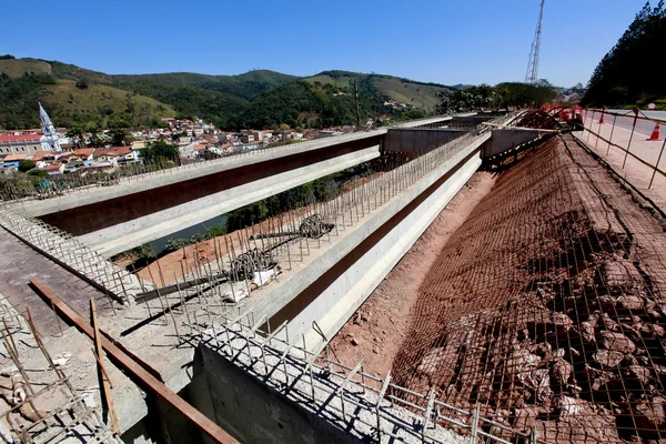 Η οδική κατασκευή στη Βραζιλία — Φωτογραφία Αρχείου