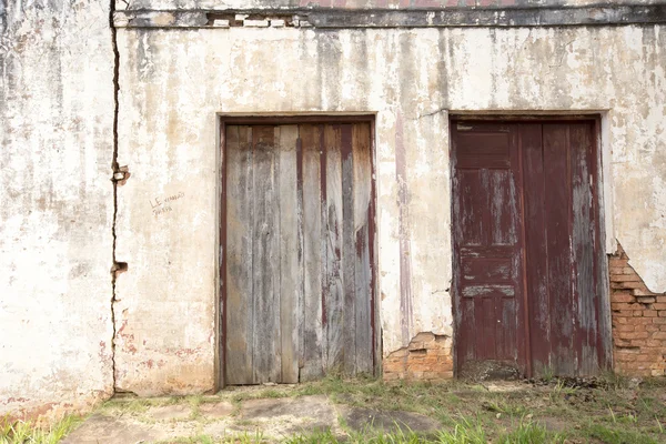 Fassade des Gebäudes in Varpa, Counyryside Brasilien — Stockfoto