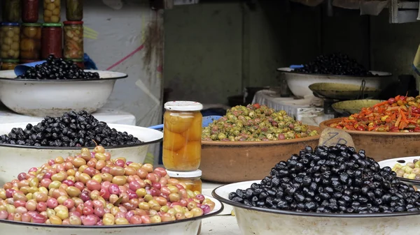 Olive on market — Stock Photo, Image