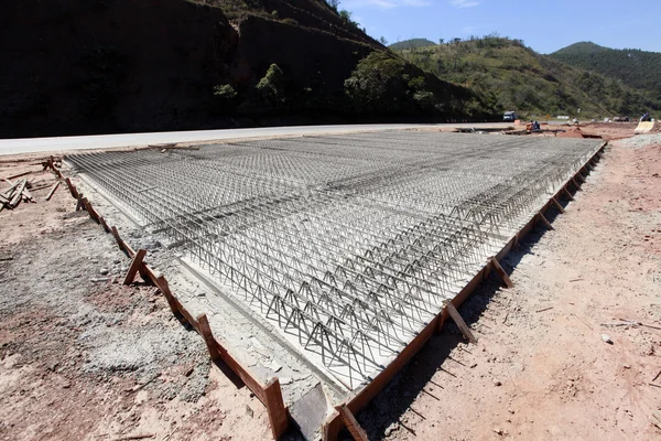 Road construction in brazil — Stock Photo, Image