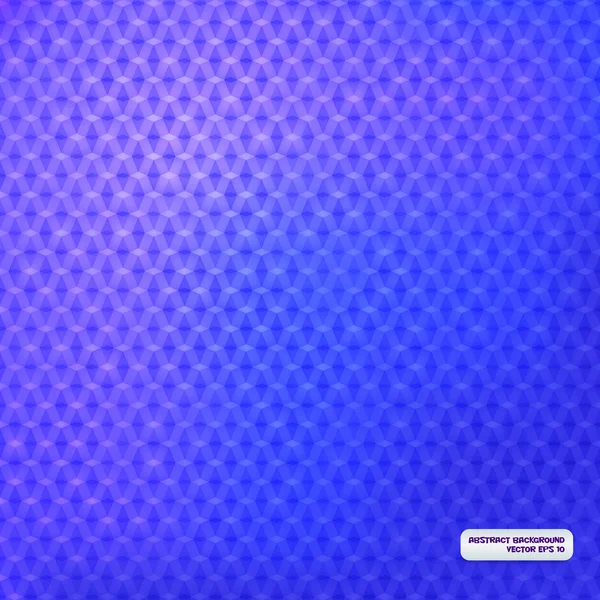 抽象的な幾何学的な背景の青 — ストックベクタ
