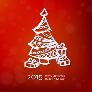 dantelli vektör kağıt Noel dairesel elemanları