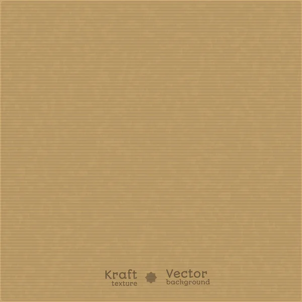 Struttura kraft realistica — Vettoriale Stock