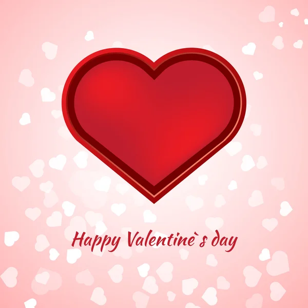 Valentines day card — Stock Vector