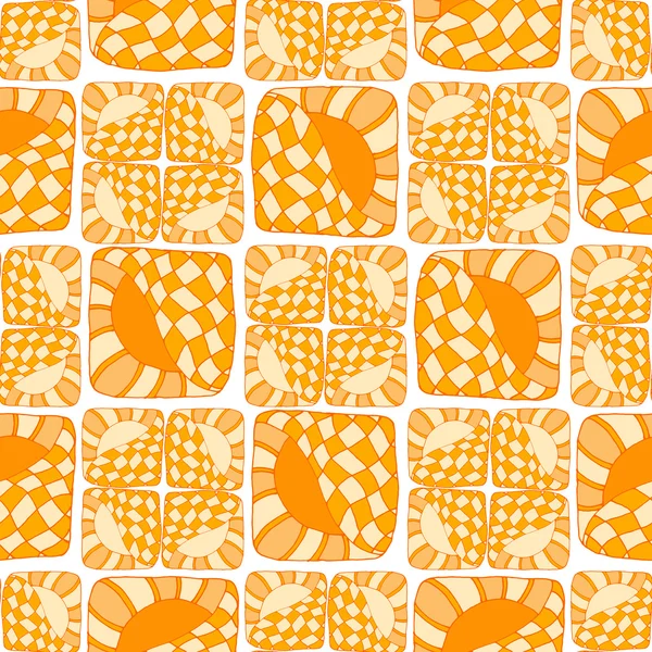Seamless pattern with squares — Stock Vector