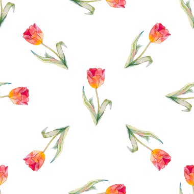 Suluboya çiçekleri.