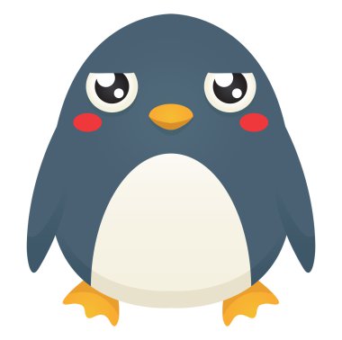 Etkilenmemiş penguen