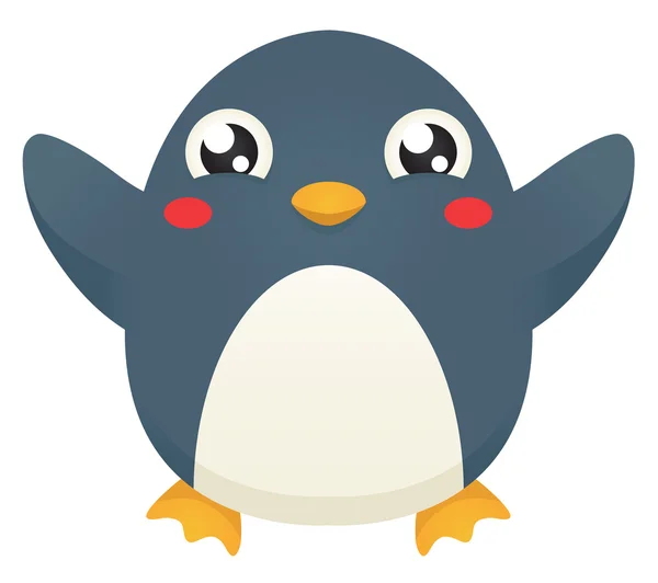 Happy Penguin — Stock Vector