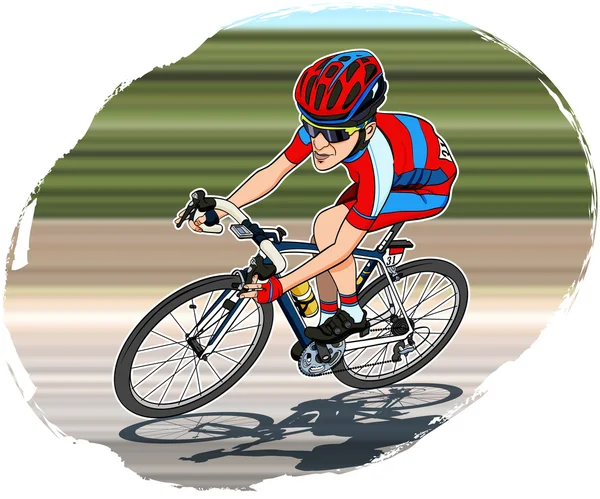 Professional cycling rider — Stock Photo, Image