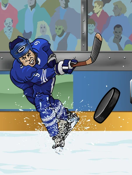 Toronto Buz hokeyi oynayın — Stok fotoğraf