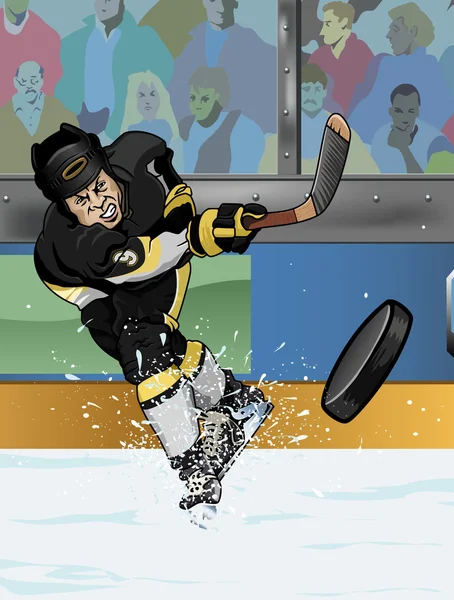 Pittsburgh lední hokej hraje s myší — Stock fotografie