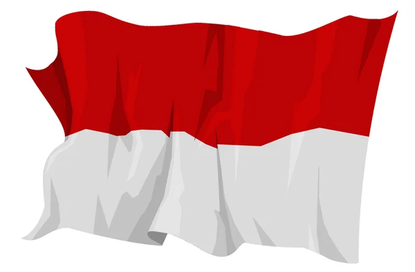 Serie Bandera: Indonesia —  Fotos de Stock