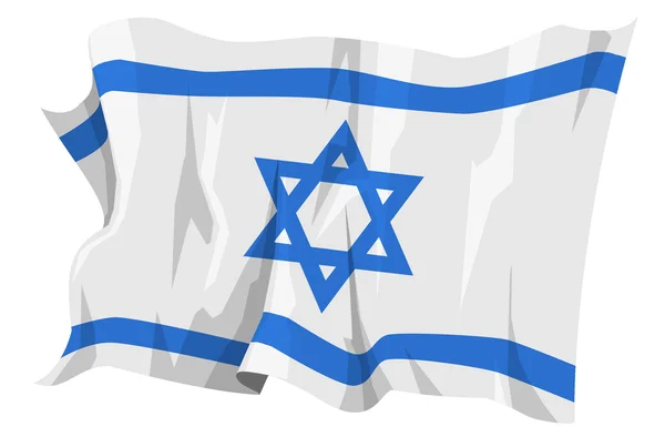 Vlag van serie: Israël — Stockfoto