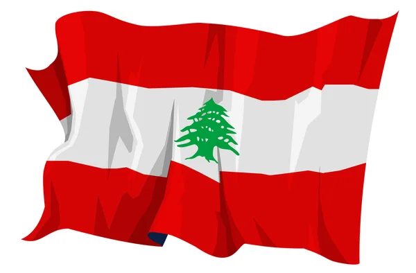 标志系列: 黎巴嫩 — 图库照片