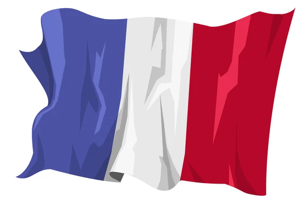 Seri flag: Perancis — Stok Foto