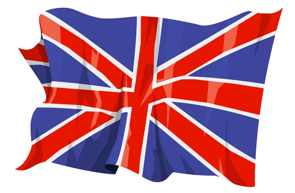 Flagga serie: Storbritannien — Stockfoto