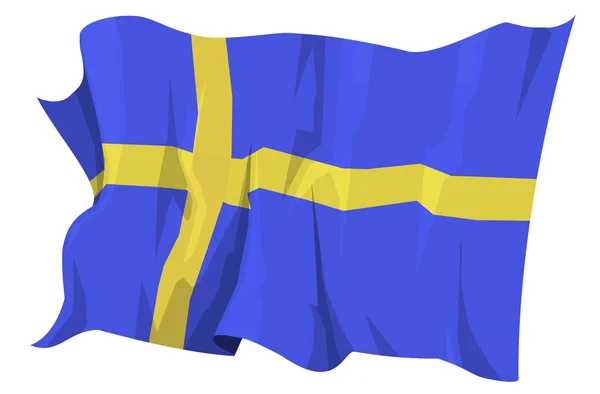 Flag series: Sweden — Stock Photo, Image