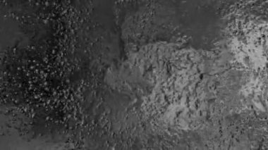 Soyut metalik gri madde animasyon - döngü