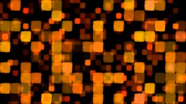 Parlayan arka plan animasyon - döngü turuncu kareler