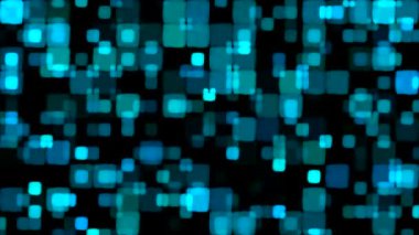 Parlayan arka plan animasyon - döngü mavi kareler