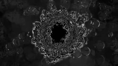 Soyut metalik küre animasyon - döngü döndürme