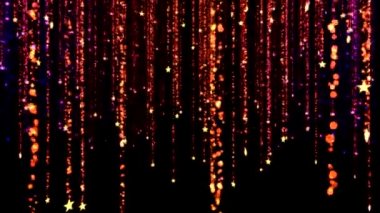 Parlak yıldız, Noel dekorasyonu - döngü