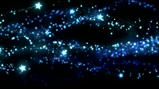 Animation Star Waves - Boucle bleue 