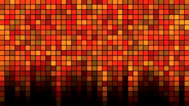 Yanıp sönen fayans arka plan - döngü turuncu