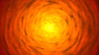 Soyut Dönen Işıklar Animasyon - Loop Orange