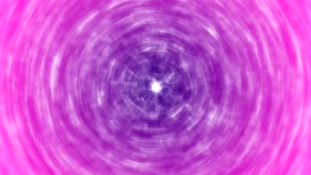 Animation abstraite des couleurs tachetées rotatives - Boucle Violet 