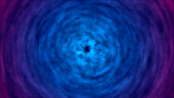 Абстрактне обертання світла анімація-цикл синій — стокове відео