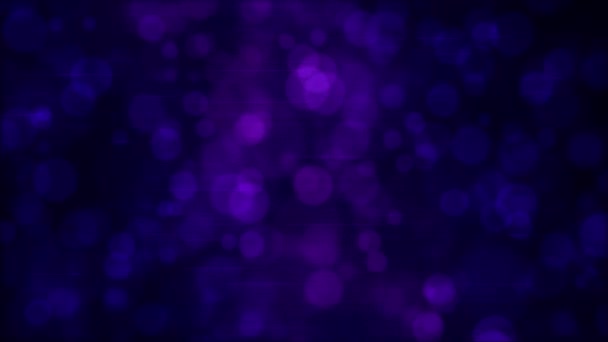 Animazione di sfondo particella - Loop Violet — Video Stock