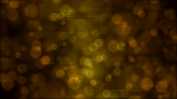 Σωματιδίων πλαίσιο Animation - βρόχο χρυσή — Αρχείο Βίντεο