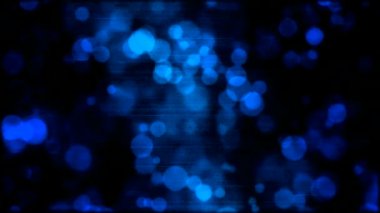 Parçacık arka plan animasyon - döngü mavi soyut