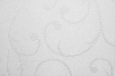 Beyaz dokuma jaluzilerini kapatın.