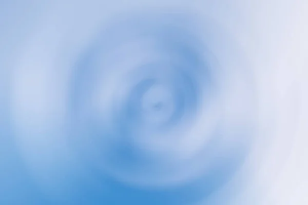 Radial blur texture. Blue sky with white clouds — Stock Photo, Image