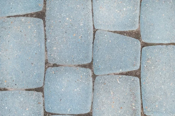 Синий цвет уличной плитки. Макроизображение — стоковое фото