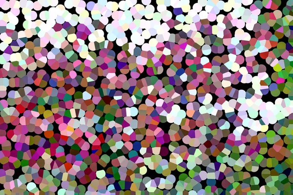 Le pointillisme abstrait. Tons blanc, rose et vert — Photo