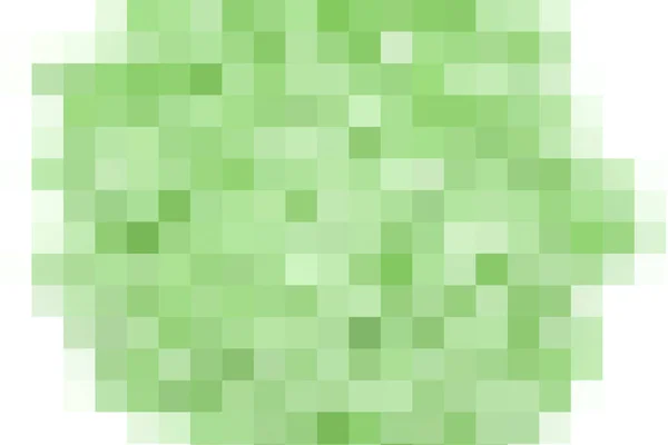Textura de pixel verde abstrato. Forma redonda — Fotografia de Stock